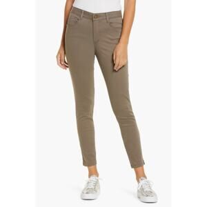 Nordstrom Wit & Wisdom Brown 'Ab'Solution High Waist Ankle Skinny Pants Size 2